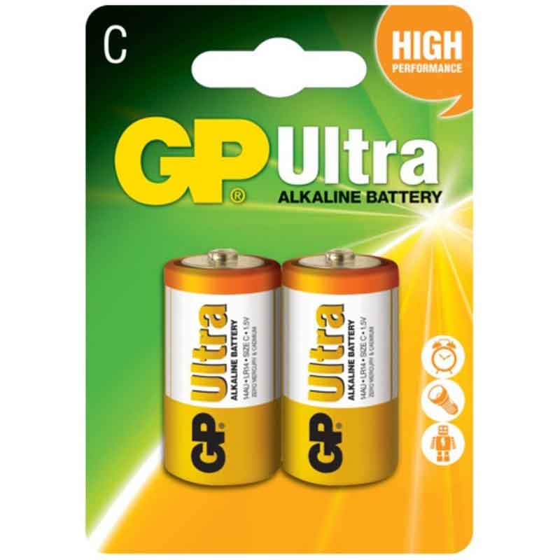 GP 14AU ULTRA ALKALİN ORTA C BOY PİL PAKET FİYAT (5271)