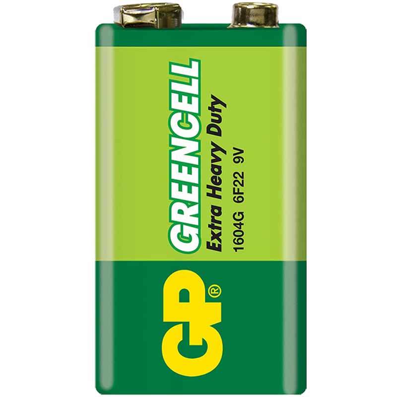 GP 1604GLF GREENCELL 9 VOLT BLİSTERLİ PİL TEKLİ FİYAT (5271)