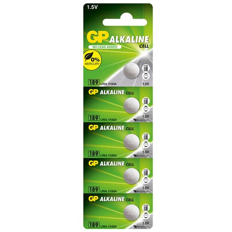 GP 189 LR54 AG10 5Lİ BLS PAKET LR 1130 (5271)