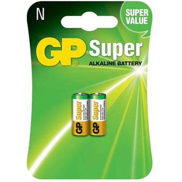 GP 910A LR1 (N) 1.5V ALKALİN KISA PİL 2Lİ PAKET (5271)