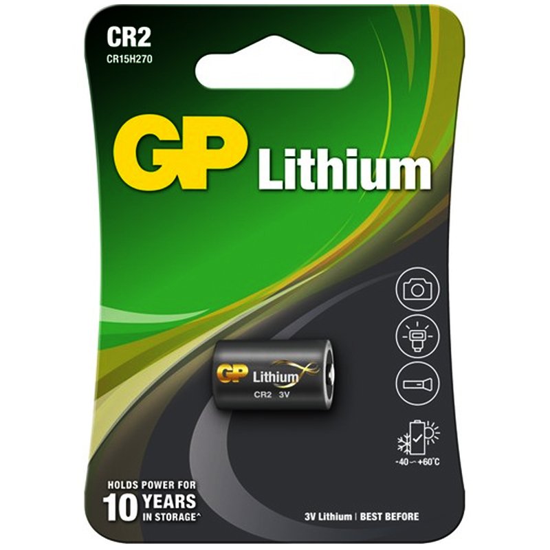 GP CR2 3 VOLT LİTHİUM FOT.MAK. PİLİ (CR2E-2UE1) (5271) GP CR2 3 VOLT LİTHİUM FOT.MAK. PİLİ (CR2E-2UE1) (5271)