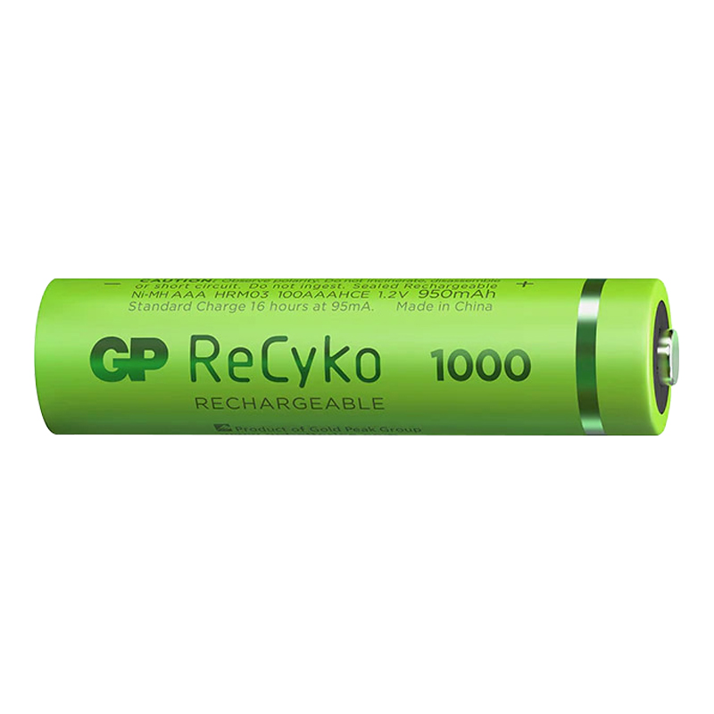 GP RECYKO 950 MAH R03 AAA ŞARJLI 2Lİ PİL GP100AAAHCE-2EB2 (GPRHC103E000) (5271)