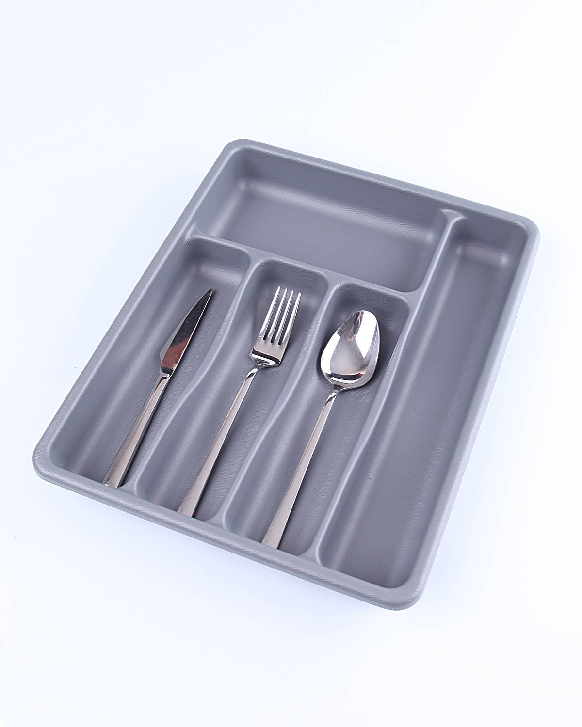 GRİ - 5 BÖLMELİ ÇEKMECE İÇİ KAŞIKLIK 36x29x5cm (5271)