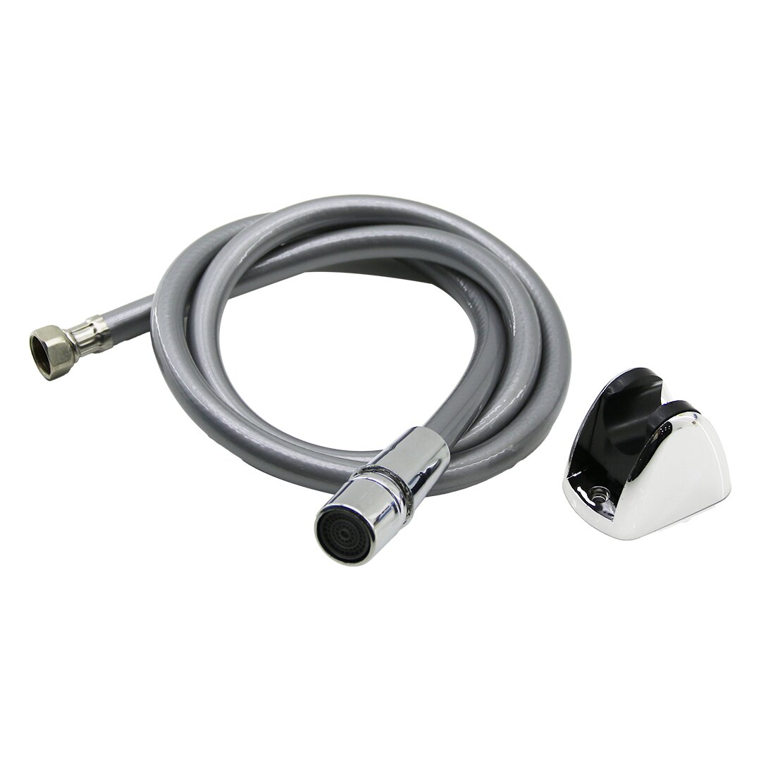 GRİ PLASTİK PERLATÖRLÜ TAHARATMATİK HORTUM  120CM (5271)