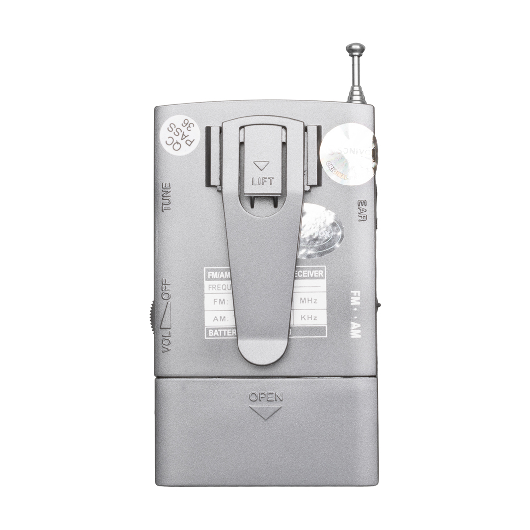 GRİ RENK CEP TİPİ ANALOG FM RADYO VS-R106 (5271)