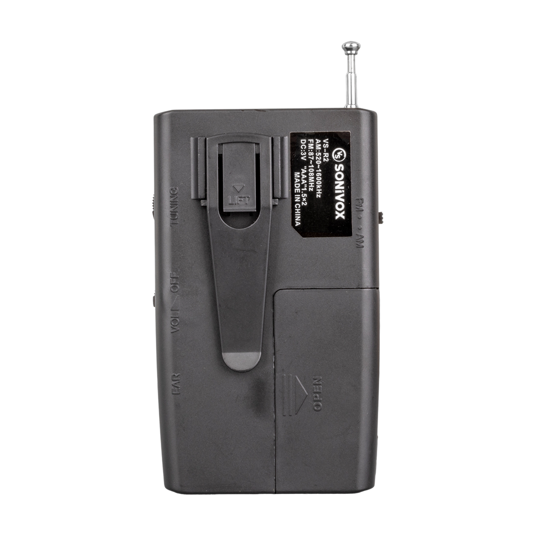 GÜMÜŞ RENK ANALOG RADYO VS-R2 (5271)