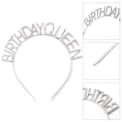 Gümüş Renk Kristal Taşlı Parlak Birthday Queen Yazılı Kraliçe Taç 16x17 cm (5271) Gümüş Renk Kristal Taşlı Parlak Birthday Queen Yazılı Kraliçe Taç 16x17 cm (5271)