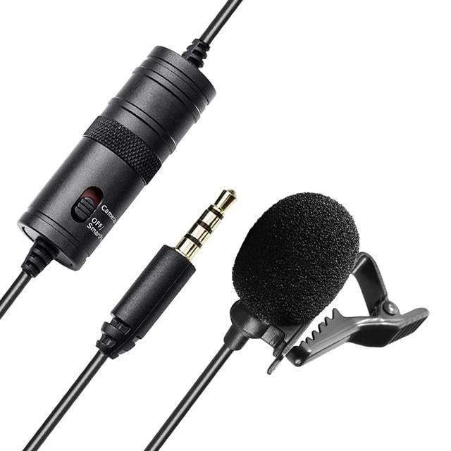 Haiki HK-401 Profesyonel Youtuber Kamera Telefon Yaka Mikrofonu (6 Metre Kablolu) (5271) Haiki HK-401 Profesyonel Youtuber Kamera Telefon Yaka Mikrofonu (6 Metre Kablolu) (5271)