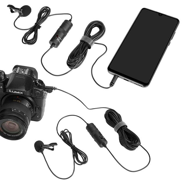 Haiki HK-401 Profesyonel Youtuber Kamera Telefon Yaka Mikrofonu (6 Metre Kablolu) (5271) Haiki HK-401 Profesyonel Youtuber Kamera Telefon Yaka Mikrofonu (6 Metre Kablolu) (5271)
