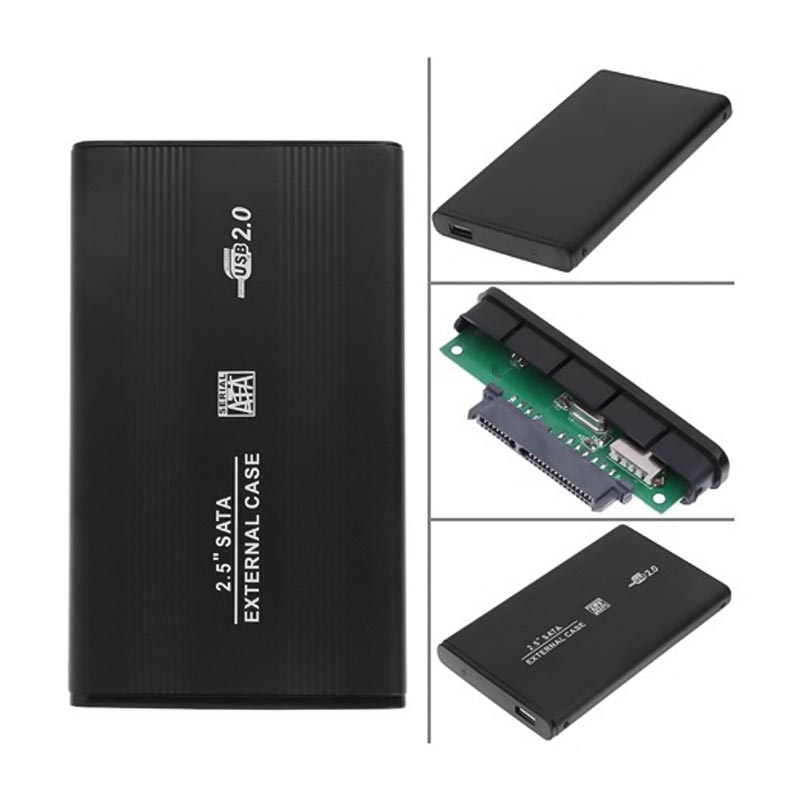 HARİCİ 2.5 USB 2.0 SATA HARDDISK KUTUSU SİYAH (5271)