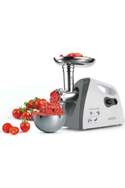 HARLEM GURME H-020-022 BEYAZ ELEKTRİKLİ ET KIYMA MAKİNESİ 2200W (5271)