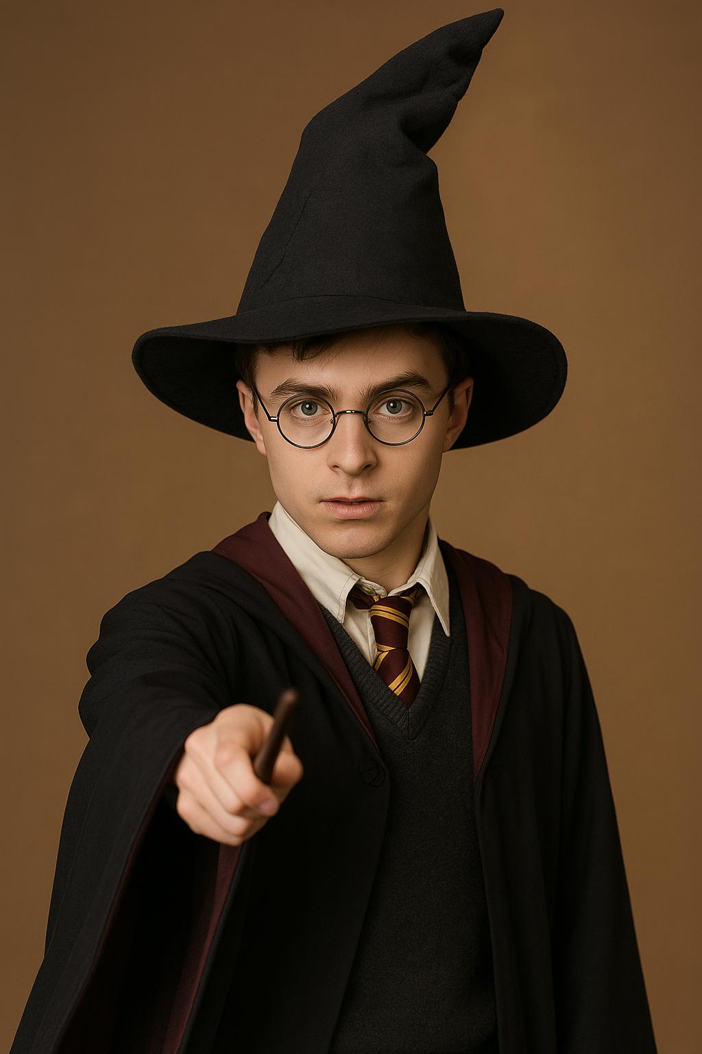 Harry Potter Seçmen Şapkası Siyah Renk (5271)