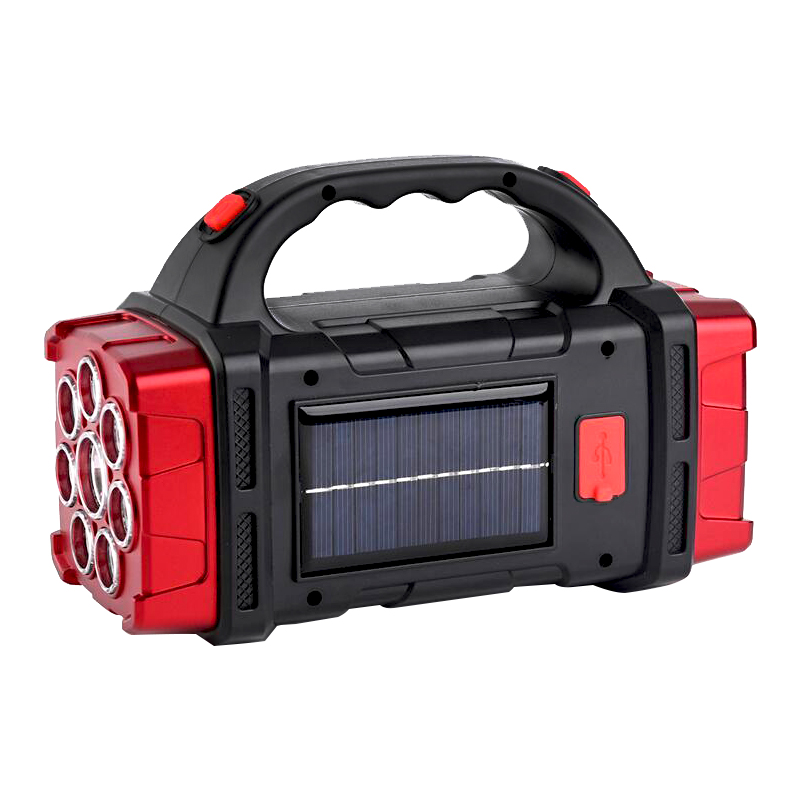 HB-1678 SOLARLI USB ÇIKIŞLI ŞARJ EDİLEBİLİR 38 WATT KAMP FENERİ (5271)