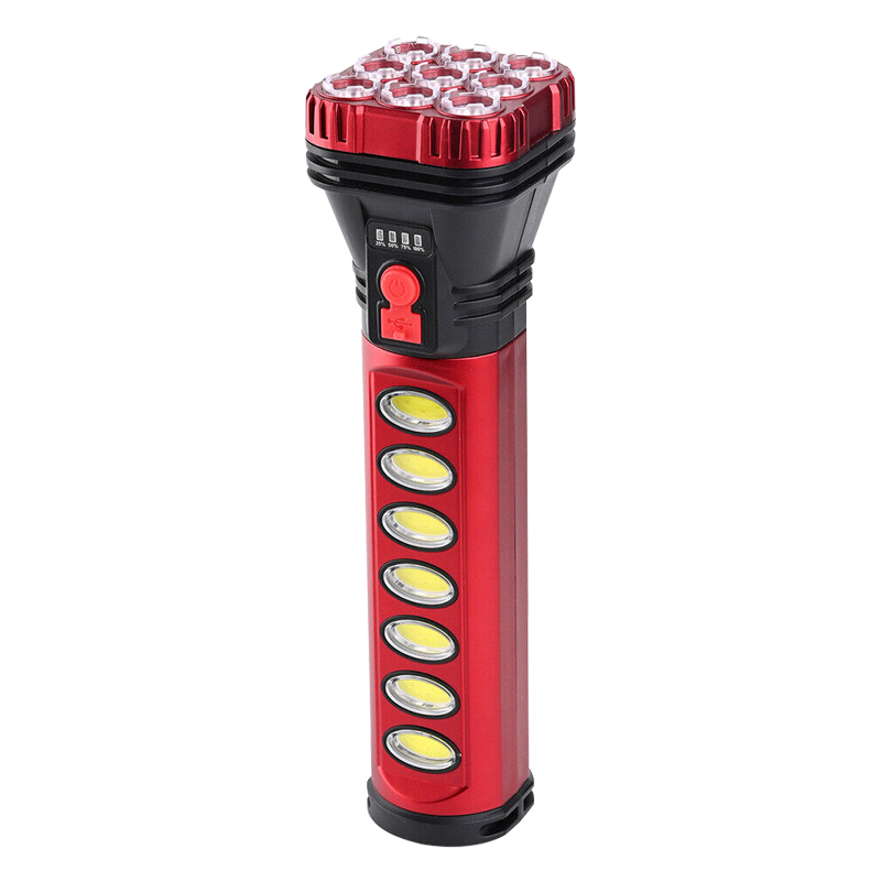 HB-707-2 9+4 LEDLİ SOLAR + ŞARJLI EL FENERİ (5271)