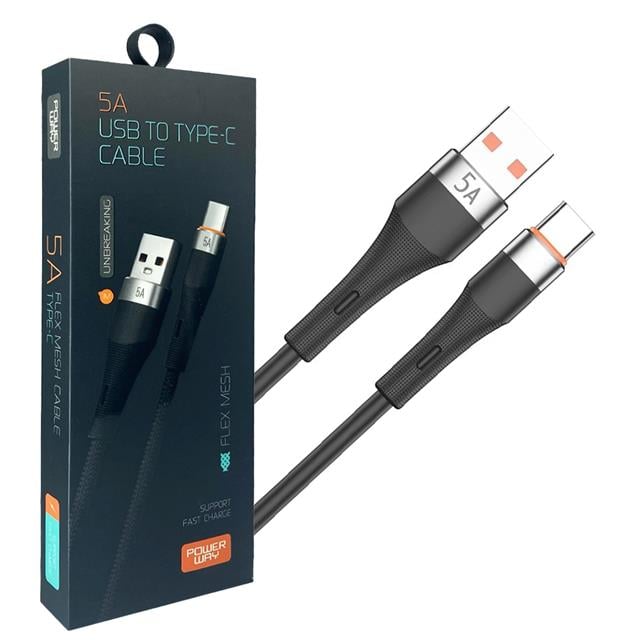 HC05 Örgülü 5 Amper USB TO Type- C 1 Metre Şarj Data Kablosu (5271) HC05 Örgülü 5 Amper USB TO Type- C 1 Metre Şarj Data Kablosu (5271)