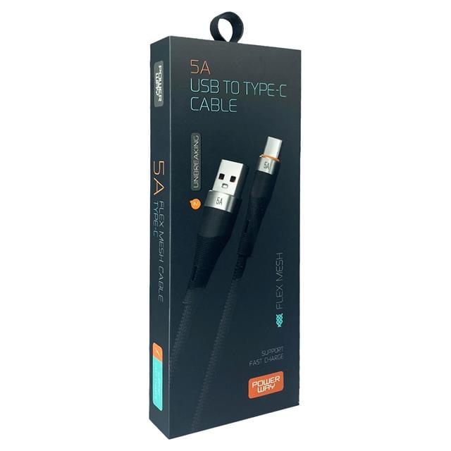 HC05 Örgülü 5 Amper USB TO Type- C 1 Metre Şarj Data Kablosu (5271) HC05 Örgülü 5 Amper USB TO Type- C 1 Metre Şarj Data Kablosu (5271)