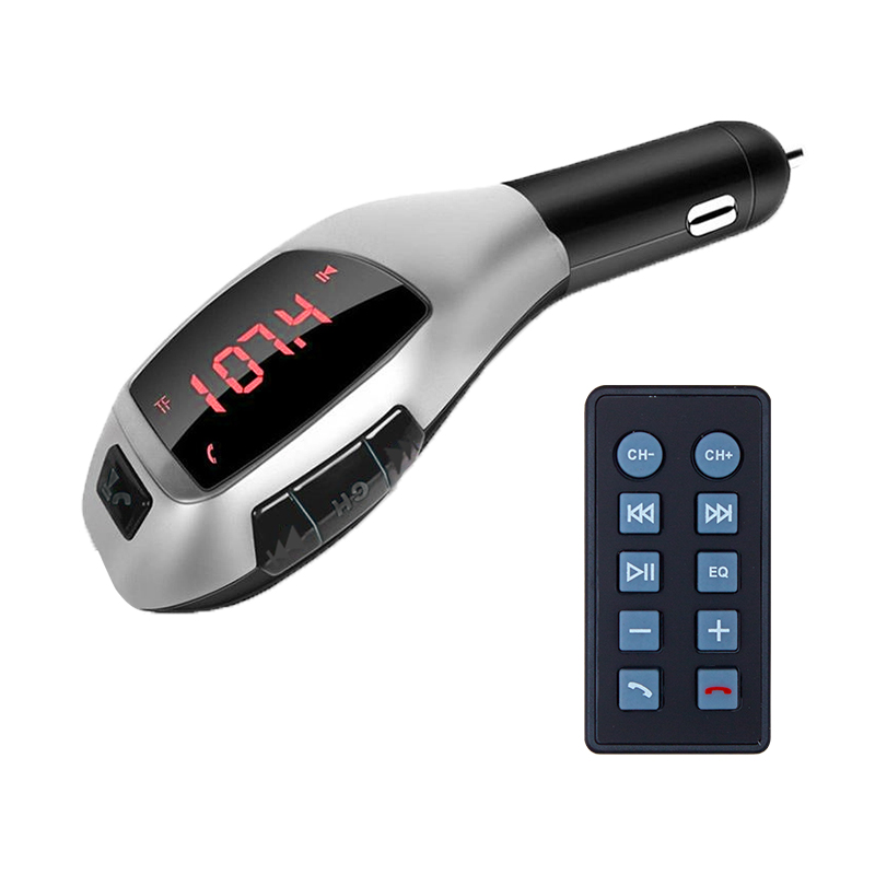 HELLO HL-19679 X5 HANDSFREE USB/SD/BLUETOOTH 12-24 VOLT FM TRANSMITTER (5271)