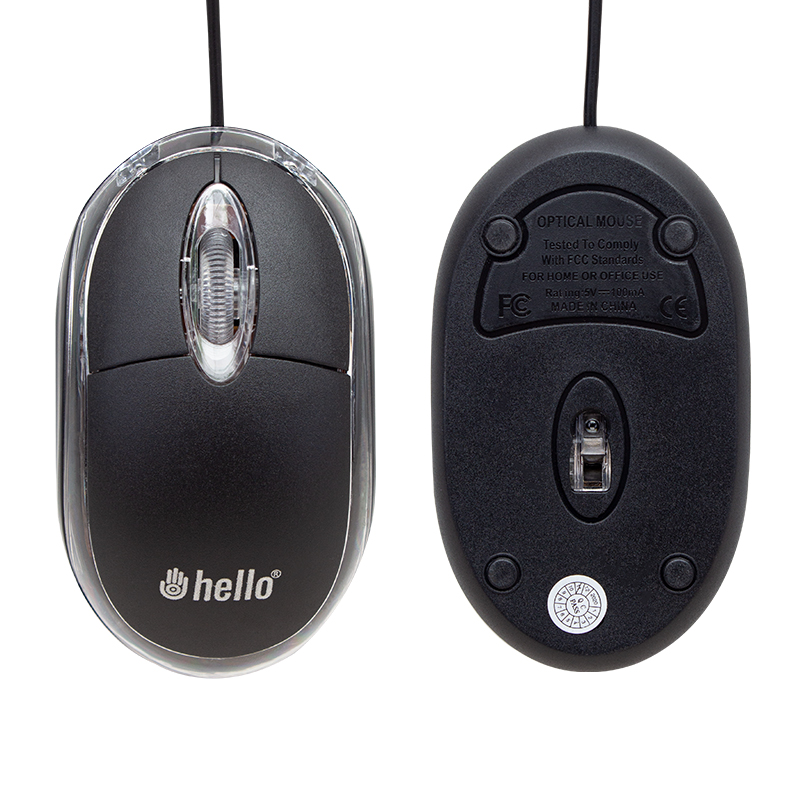 HELLO HL-18736/XT-610 800 DPI OPTİK IŞIKLI KABLOLU MOUSE (5271)