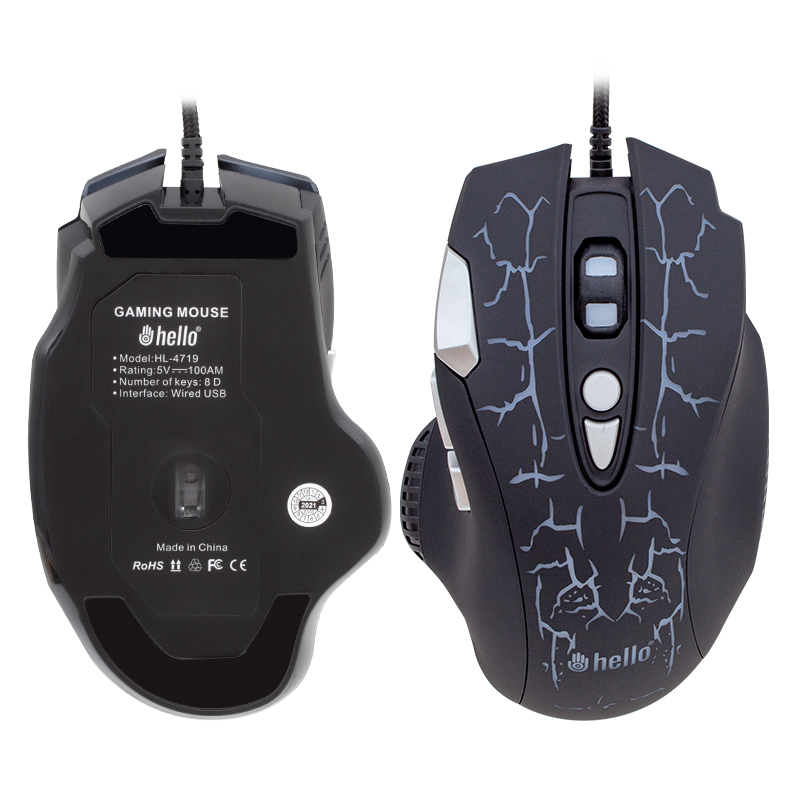 HELLO HL-4719 KABLOLU OYUNCU GAMING MOUSE (5271)