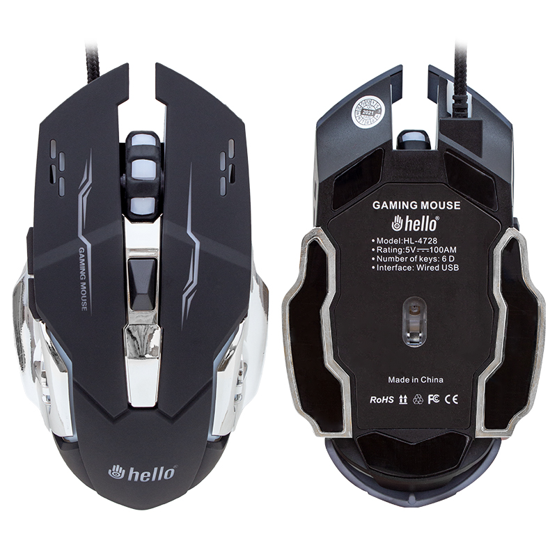 HELLO HL-4728 KABLOLU OYUNCU GAMING MOUSE (5271)