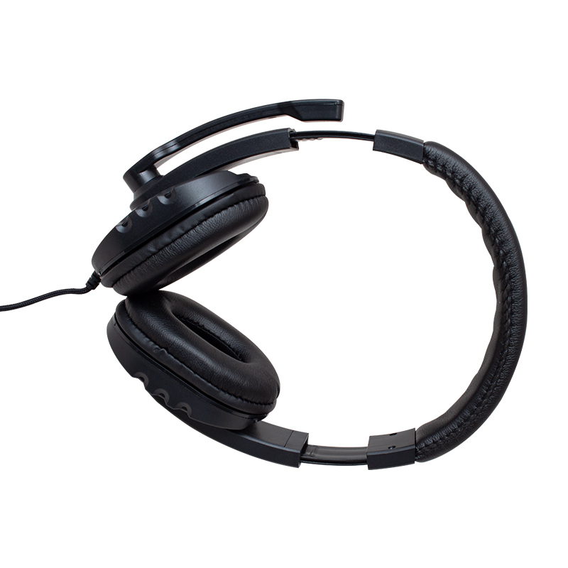HELLO HL-5351 3.5MM STEREO KABLOLU LEDLİ MİKROFONLU OYUNCU KULAKLIK SİYAH (5271)