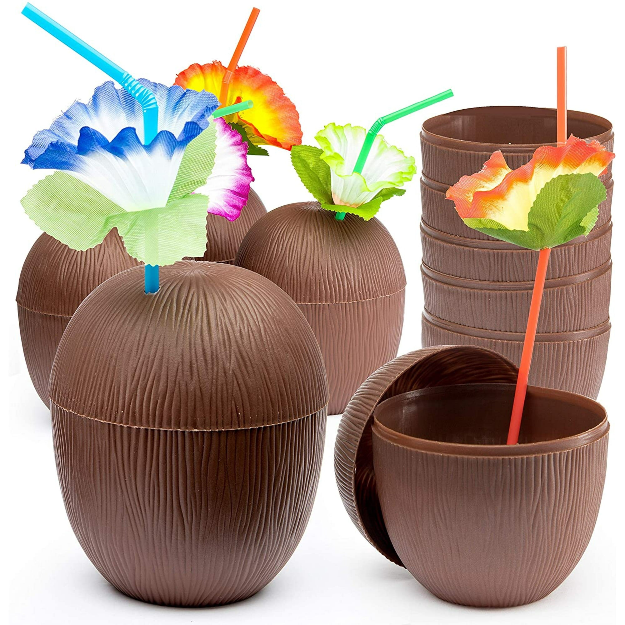 Hindistan Cevizi Hawaii Luau Aloha Pipetli İçecek Kabı Bardak 10x13 cm 1 Adet (5271) Hindistan Cevizi Hawaii Luau Aloha Pipetli İçecek Kabı Bardak 10x13 cm 1 Adet (5271)