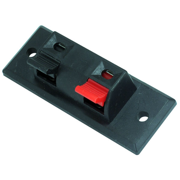 HOPARLÖR TERMİNALİ İKİLİ UZUN DİKDÖRTGEN (IC-249)  (2 CM X 5.5 CM) (5271)