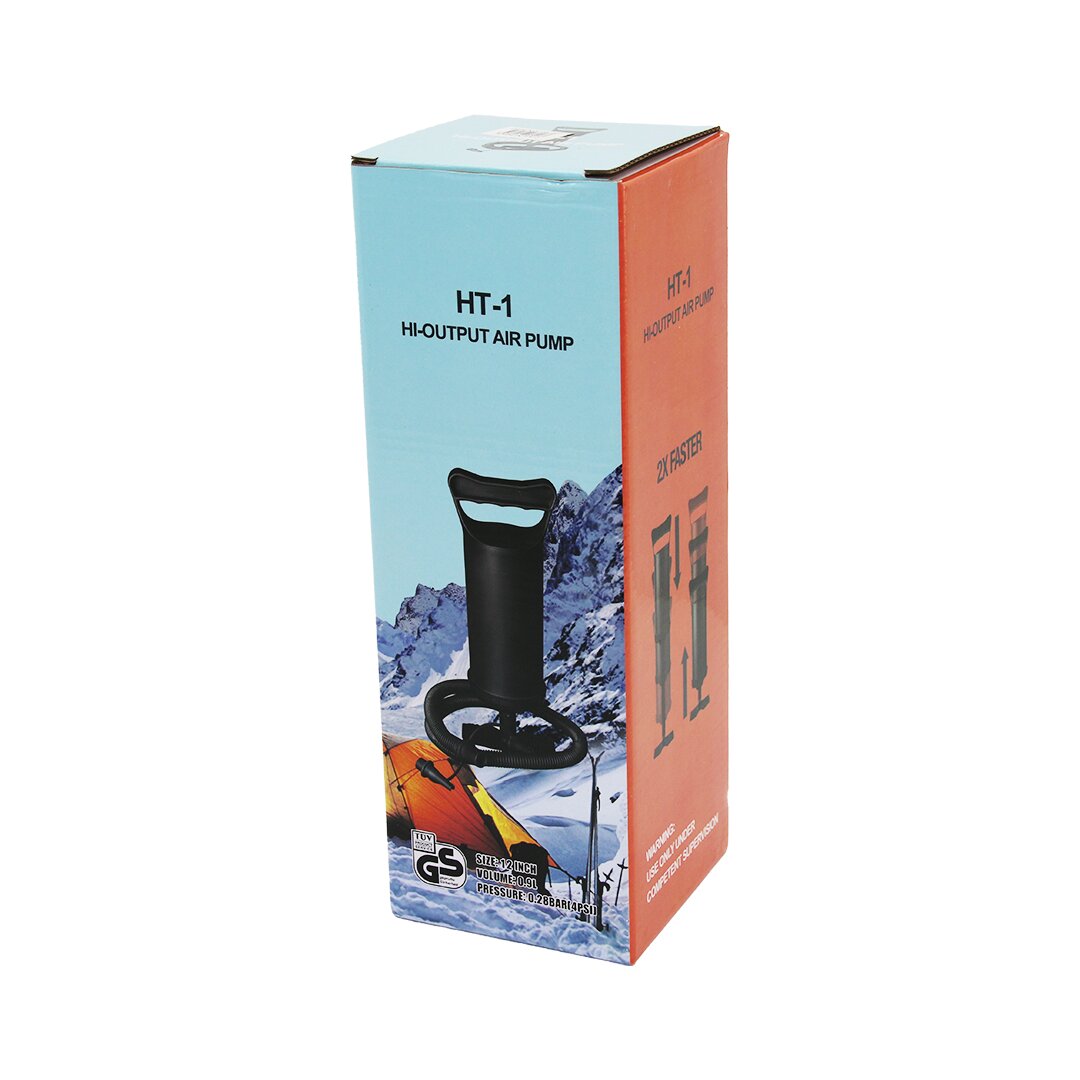 12 İNÇ 0.9L PLASTİK EL - AYAK POMPASI 3 UÇLU 2-FONKSİYON=YUKARI-ÇEK - AŞAĞI BAS=HAVA HORTUM=110 CM (5271)