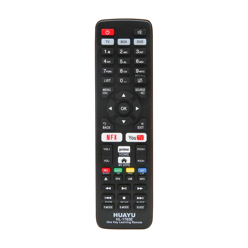 HUAYU HL-1765E PRIME VIDEO-YOUTUBE-NETFLIX TUŞLU TV/UYDU/DVD ÖĞRENEBİLEN AKILLI KUMANDA (5271)