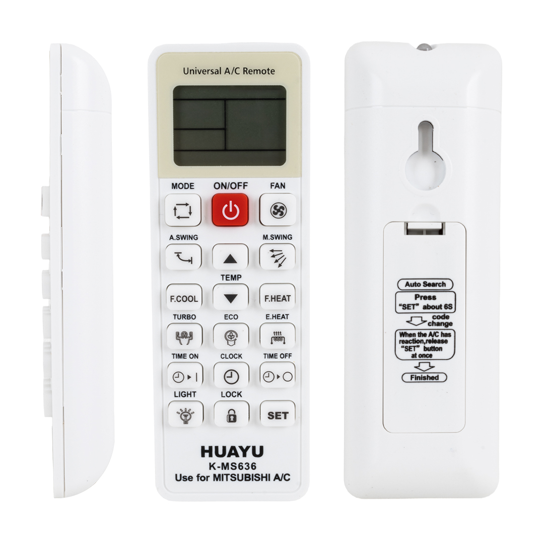 HUAYU KK K-MS636 MITSUBISHI UNIVERSAL AKILLI KLİMA KUMANDASI (5271)