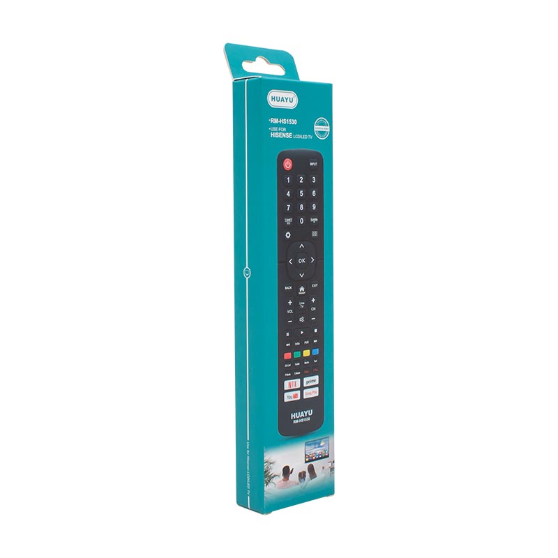 HUAYU KL HISENSE RM-HS1530 NETFLIX- YOUTUBE- PRIME VIDEO- GOOGLE PLAY TUŞLU UNIVERSAL LCD-LED TV KUMANDA (5271)