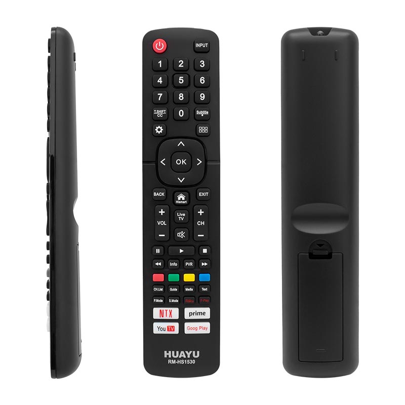 HUAYU KL HISENSE RM-HS1530 NETFLIX- YOUTUBE- PRIME VIDEO- GOOGLE PLAY TUŞLU UNIVERSAL LCD-LED TV KUMANDA (5271)