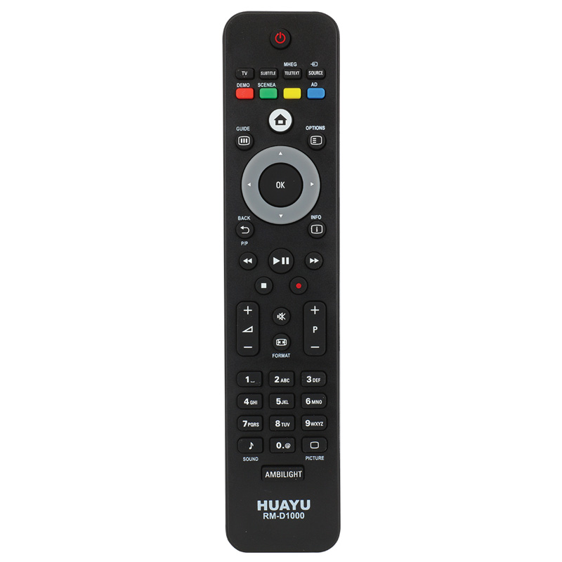 HUAYU KL PHILIPS RM-D1000 SMART/AMBILIGHT TUŞLU LCD-LED TV KUMANDASI BLİSTERLİ (5271)
