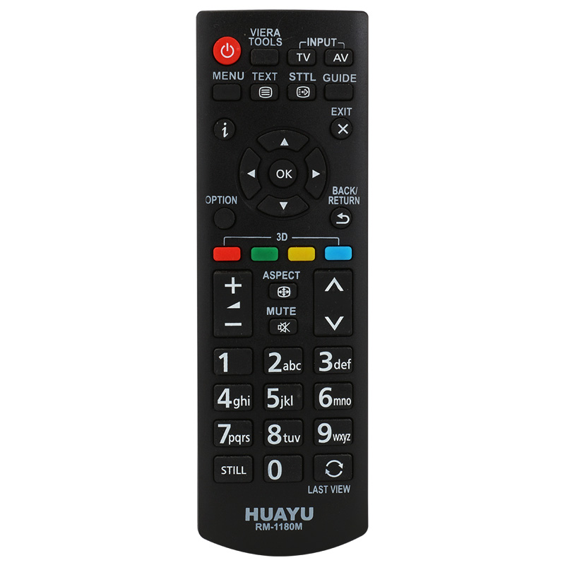 HUAYU KL PANASONIC RM-1180M LCD-LED TV KUMANDA BLİSTERLİ (5271)