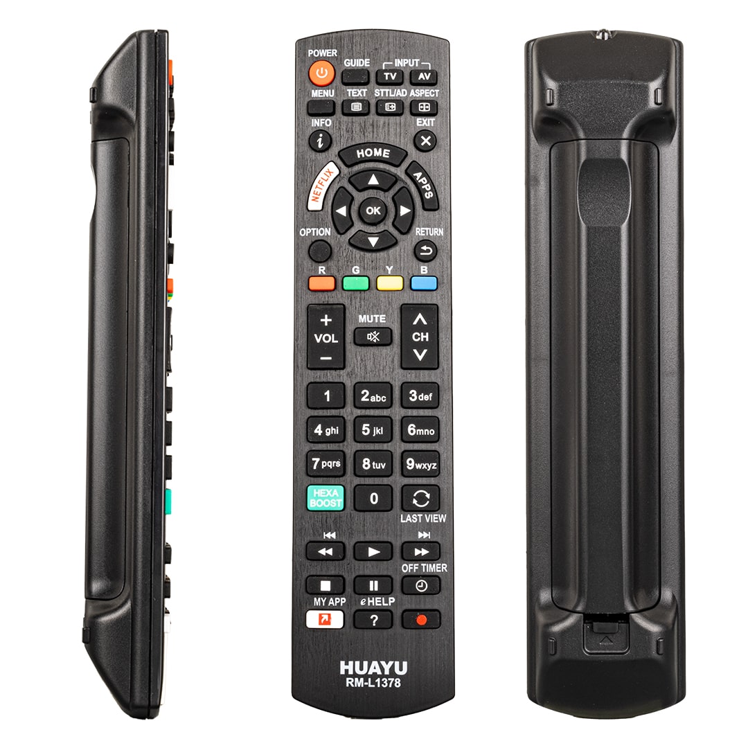 HUAYU KL PANASONIC RM-1378EU NETFLIX TUŞLU LCD-LED TV KUMANDA BLİSTERLİ (5271)