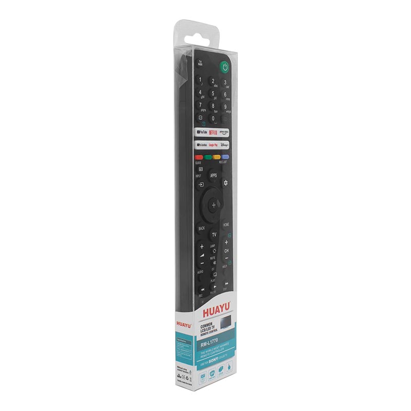HUAYU KL RM-L1770 SONY YOUTUBE-PRIME VIDEO-GOOGLE PLAY-NETFLIX-DISNEY TUŞLU LCD-LED TV KUMANDA (5271)