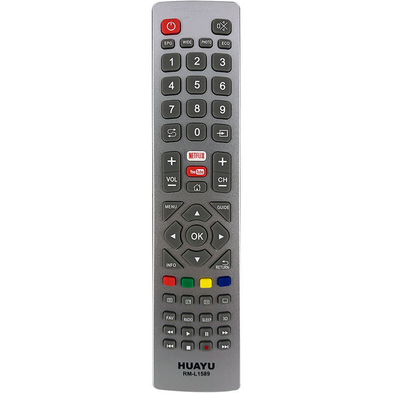 HUAYU KL RM-L1589 SHARP AQUOS NETFLIX-YOUTUBE TUŞLU LCD-LED UNIVERSAL KUMANDA (5271)