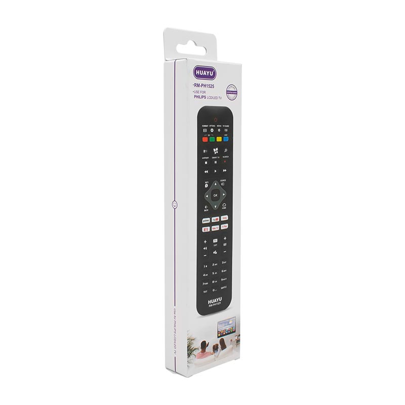 HUAYU KL RM-PH1525 PHILIPS NETFLIX- YOUTUBE- PRIME VIDEO TUŞLU UNIVERSAL LCD-LED TV KUMANDA (5271)