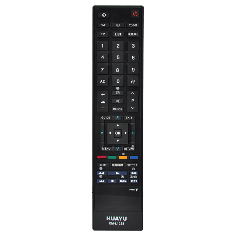 HUAYU KL RM-L1028 3D TOSHIBA LCD-LED TV KUMANDA BLİSTERLİ (5271)