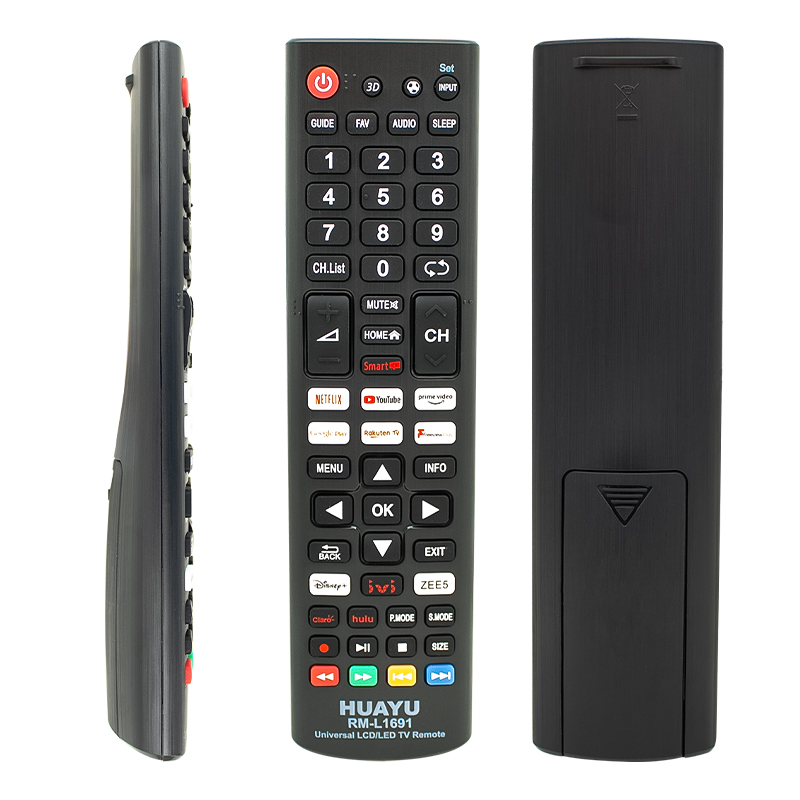 HUAYU KL RM-L1691 NETFLIX-YOUTUBE-GOOGLE PLAY TUŞLU UNIVERSAL LCD LED TV KUMANDA (5271)