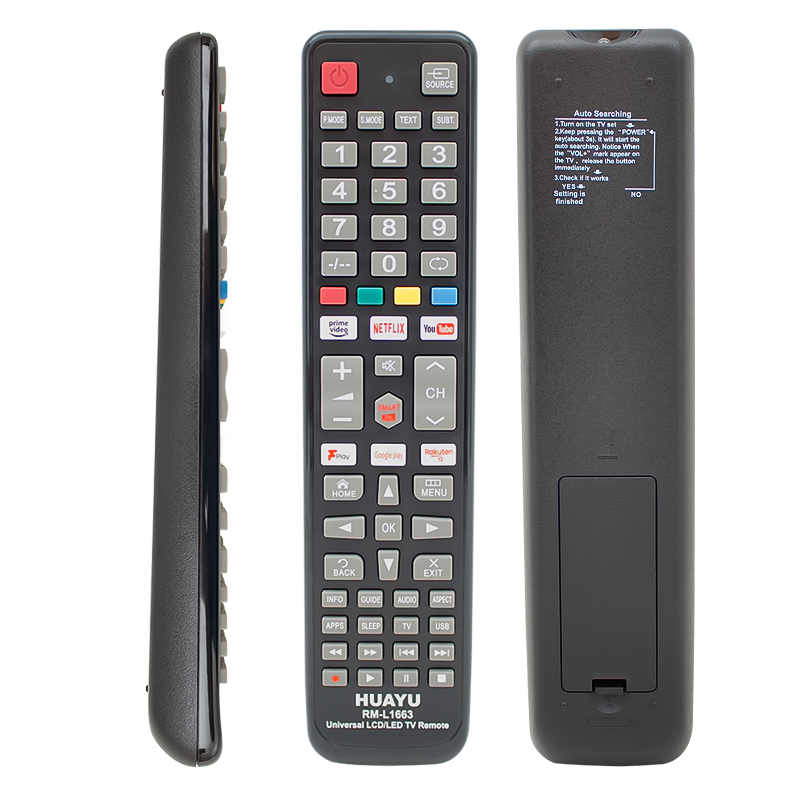 HUAYU KL RM-L1663 NETFLIX-YOUTUBE-GOOGLE PLAY TUŞLU UNIVERSAL LCD LED TV KUMANDA (5271)