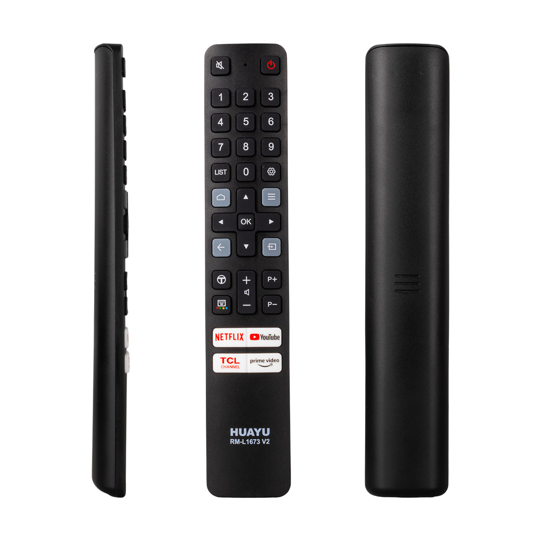 HUAYU KL RM-L1673 NETFLIX-PRIME VIDEO-ZEE5-YOUTUBE TUŞLU TCL LCD-LED TV KUMANDASI (5271)