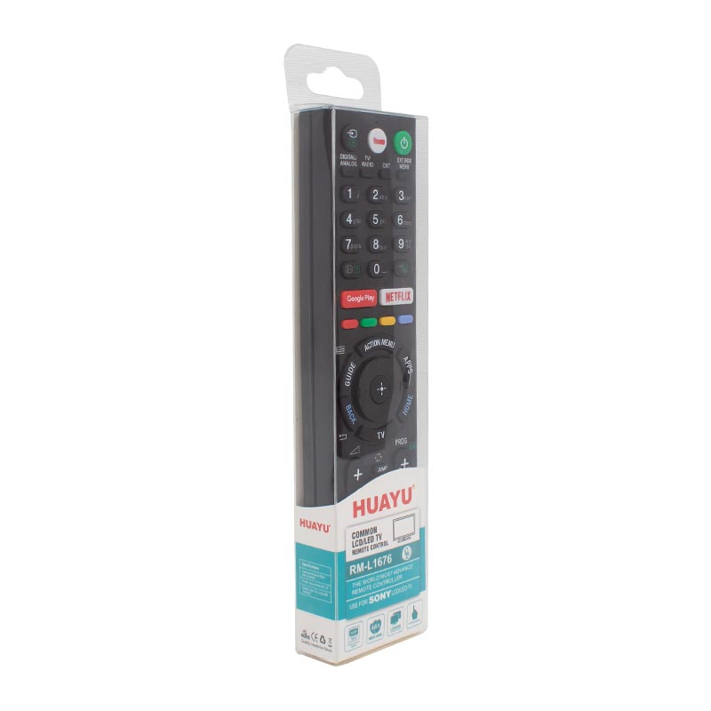 HUAYU KL RM-L1676 SONY GOOGLE PLAY- NETFLIX - YOUTUBE TUŞLU UNIVERSAL LCD-LED TV KUMANDA (5271)