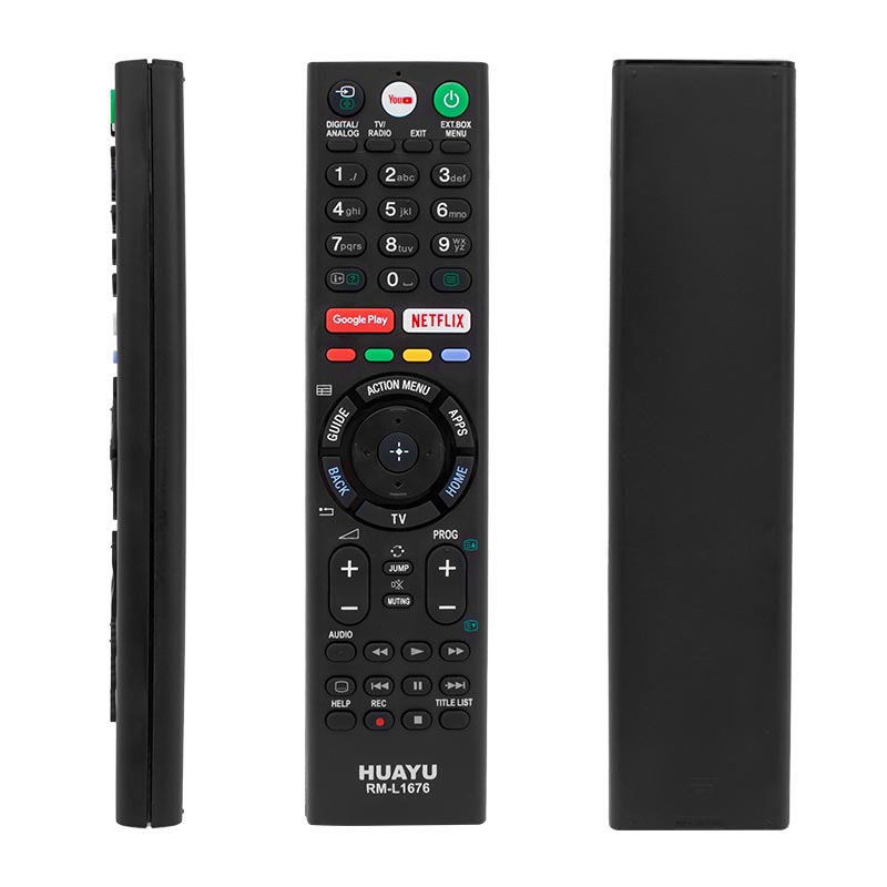 HUAYU KL RM-L1676 SONY GOOGLE PLAY- NETFLIX - YOUTUBE TUŞLU UNIVERSAL LCD-LED TV KUMANDA (5271)