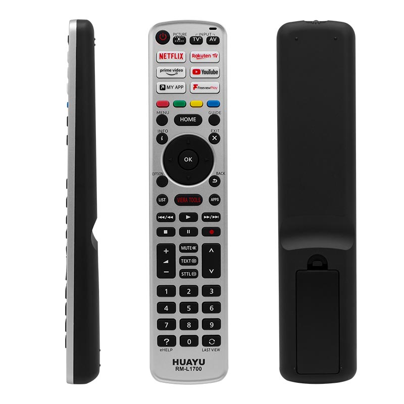 HUAYU KL RM-L1700 PANASONIC NETFLIX-YOUTUBE-PRIME VIDEO-RAKUTEN TUŞLU LCD LED TV KUMANDA (5271)