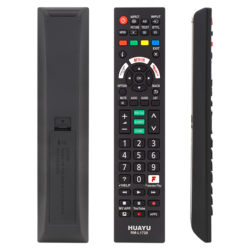 HUAYU KL RM-L1720 PANASONIC NETFLIX-YOUTUBE TUŞLU LCD-LED TV KUMANDA SMART TÜM MODELLER (5271)