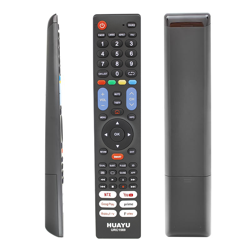 HUAYU KL URC1569 NETFLIX-YOUTUBE-PRIME VIDEO-GOOGLE PLAY-RAKUTEN TUŞLU 7IN1 UNİVERSAL LCD LED TV AKILLI KUMANDA (5271)
