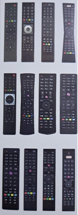 HUAYU KL VESTEL RM-L1396 REGAL-SEG NETFLIX TUŞLU LCD-LED TV KUMANDA BLİSTERLİ (5271)