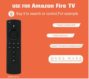 HUAYU KR AMAZON FIRE TV AF-V2 MEDIA OYNATICI KUMANDASI (5271)