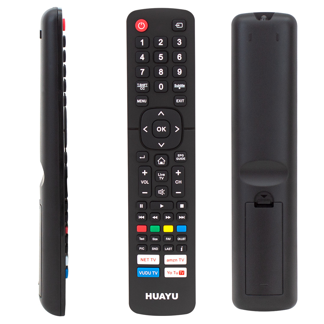 HUAYU URC1530 HISENSE NETFLIX-YOUTUBE-AMAZON TUŞLU LCD-LED TV UNIVERSAL KUMANDA AMBALAJLI (5271)